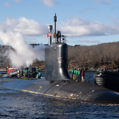 U.S. Navy Receives Newest Attack Submarine, USS Iowa, Enhancing Undersea Capabilities