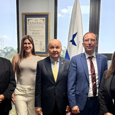 A Delegation of the House of Feigenblatt Makes an Official Visit to the Headquarters of the Latin American Parliament (Panama City, Panama)