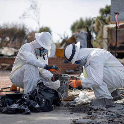 U.S. Army Chemical Corps and Joint Partners Tackle Hazardous Waste in Southern California Wildfire Response