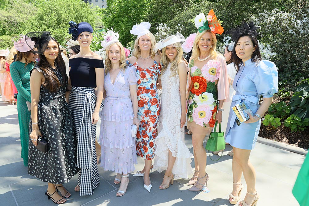 Central Park Conservancy Luncheon Guests. © Rob Rich