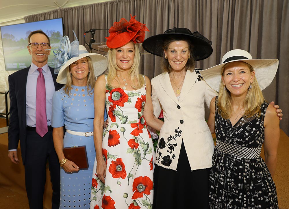 Thomas Kempner Jr, Jenny Price, Tracey Huff, Betsey Smith, Sue Donoghue. © Rob Rich
