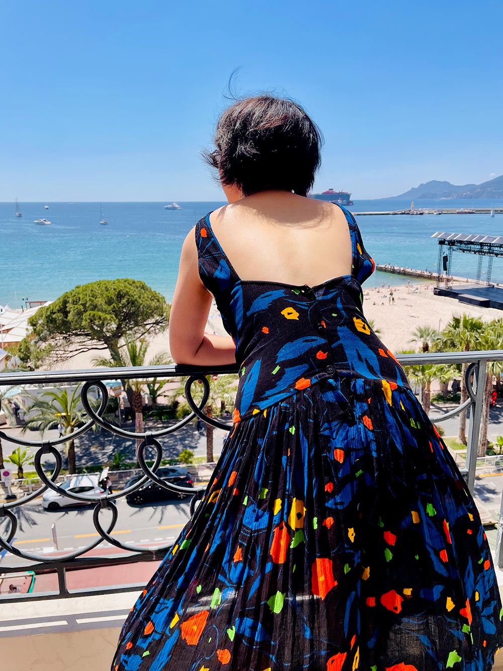 Tian Xu at Cannes Film Festival 2023.