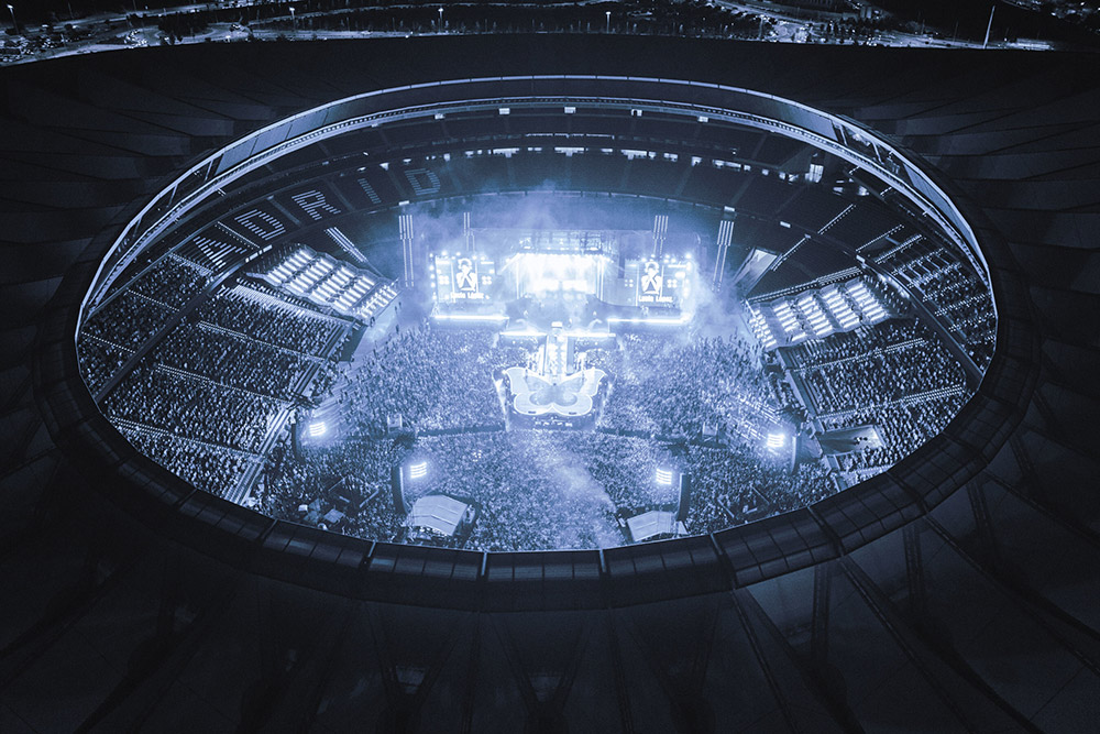 SOLD-OUT Riyadh Air Metropolitano Stadium. © Universal Music Latino