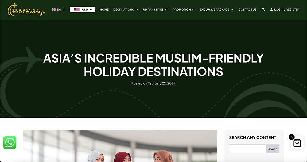 亚洲令人难以置信的穆斯林友好度假胜地与halalholidays.asia  – 丽思先驱报