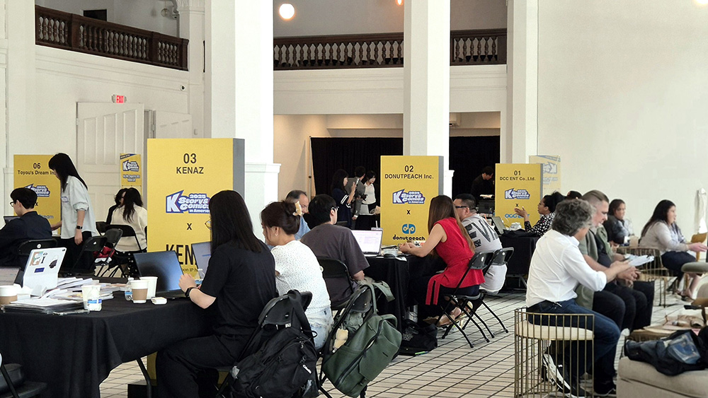 KOCCA held the K-Story & Comics in America B2B program in Los Angeles from July 30 to August 1. © Korea Creative Content Agency