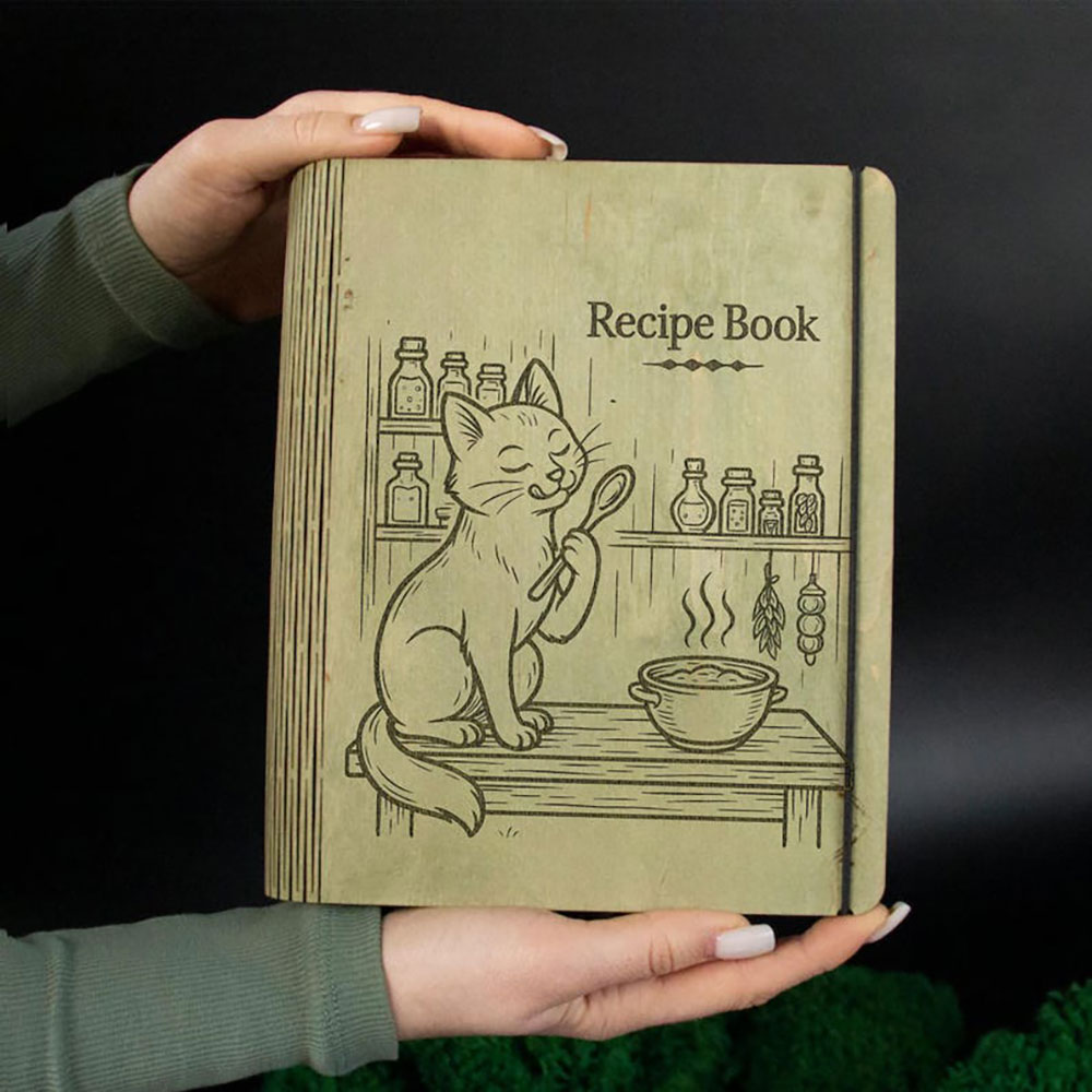 A Wooden Recipe Book — The Perfect Sentimental Christmas Gift