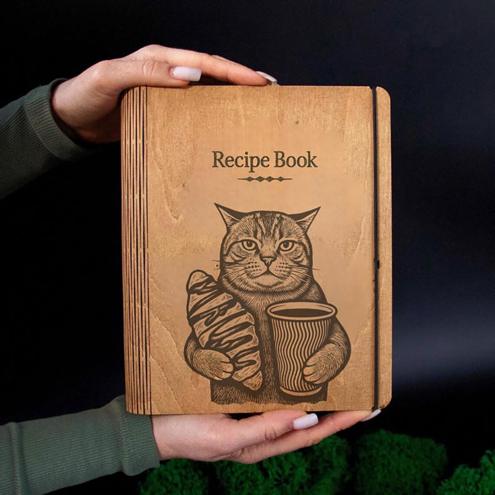 A Wooden Recipe Book — The Perfect Sentimental Christmas Gift
