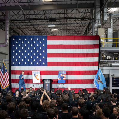 Secretary of War Pete Hegseth Highlights Space Industry Role in ‘Arsenal of Freedom’ Tour Visit